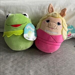 Muppets Plush Set - Kermit and Miss Piggy
